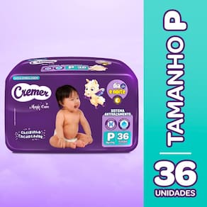 Fralda Cremer Econômica P 36 Unidades