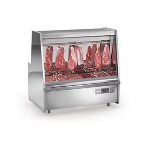Balcão De Carnes Gats150 Gelopar Expositor De Carnes Inox 1,5mt 220v