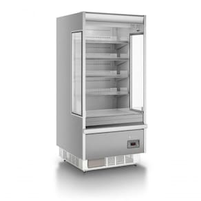 Expositor Vertical Aberto Gsto900 Gelopar Expositor Aberto Gsto900 220v Tipo Inox