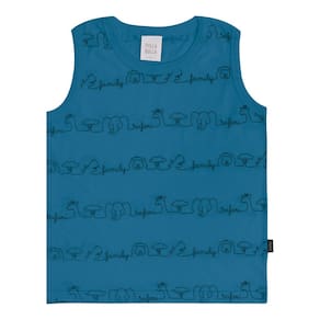Regata Primeiros Passos Menino - Azul Cobalto - 50652-1316