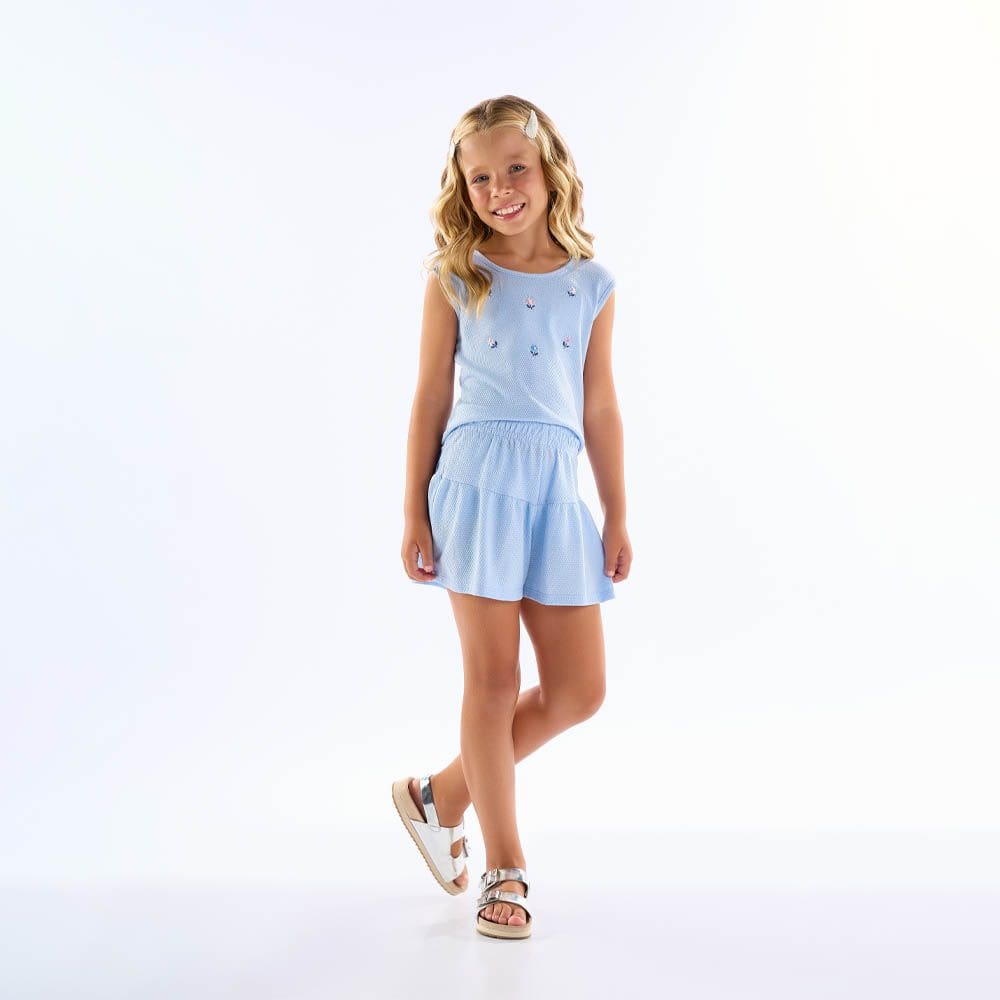 Conjunto Infantil Menina - Hortensia - 50726-904