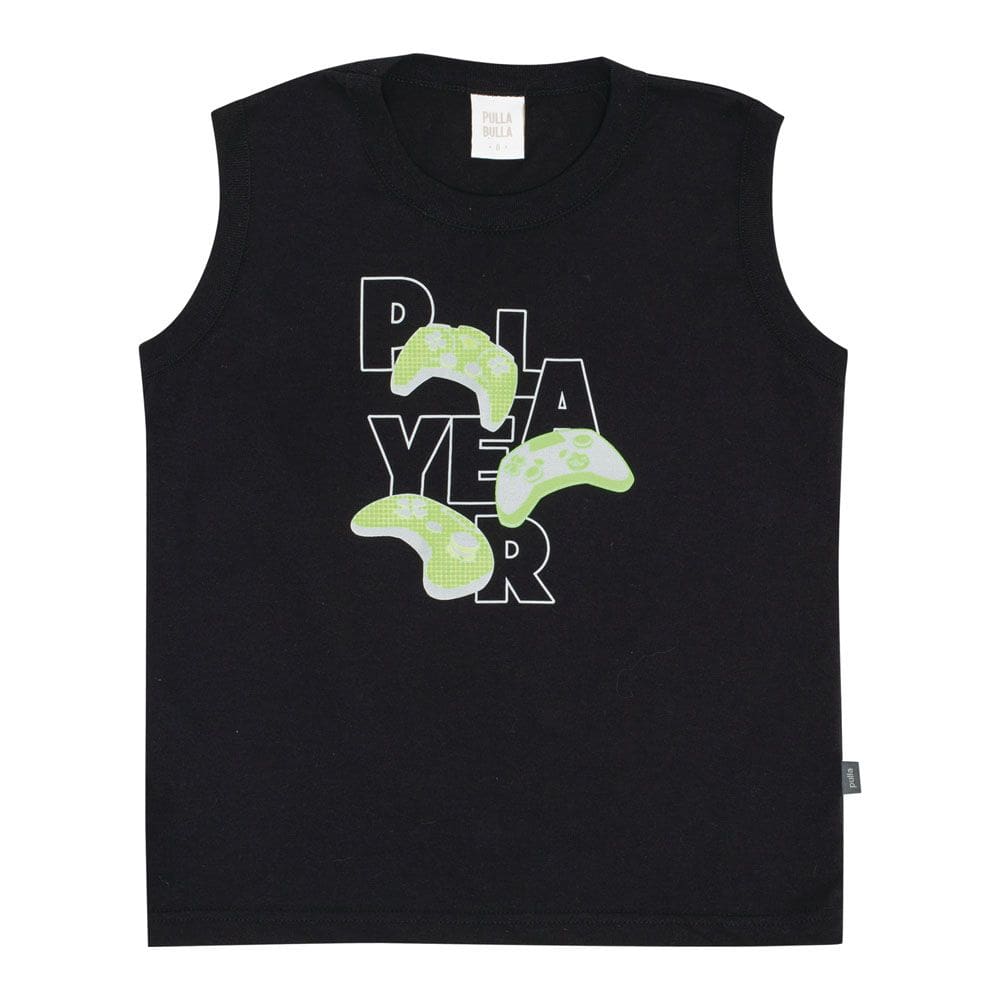 Regata Infantil Menino - Preto - 50752-51