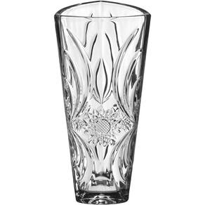 Vaso Decorativo Enfeite Casa Triangular Home&co Eco Crystal 28x12x12cm Transparente