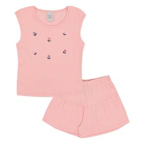 Conjunto Infantil Menina - Rose - 50726-11