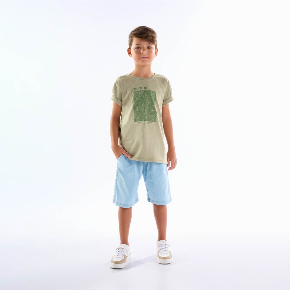 Conjunto Infantil Menino - Cha Verde - 50782-1219