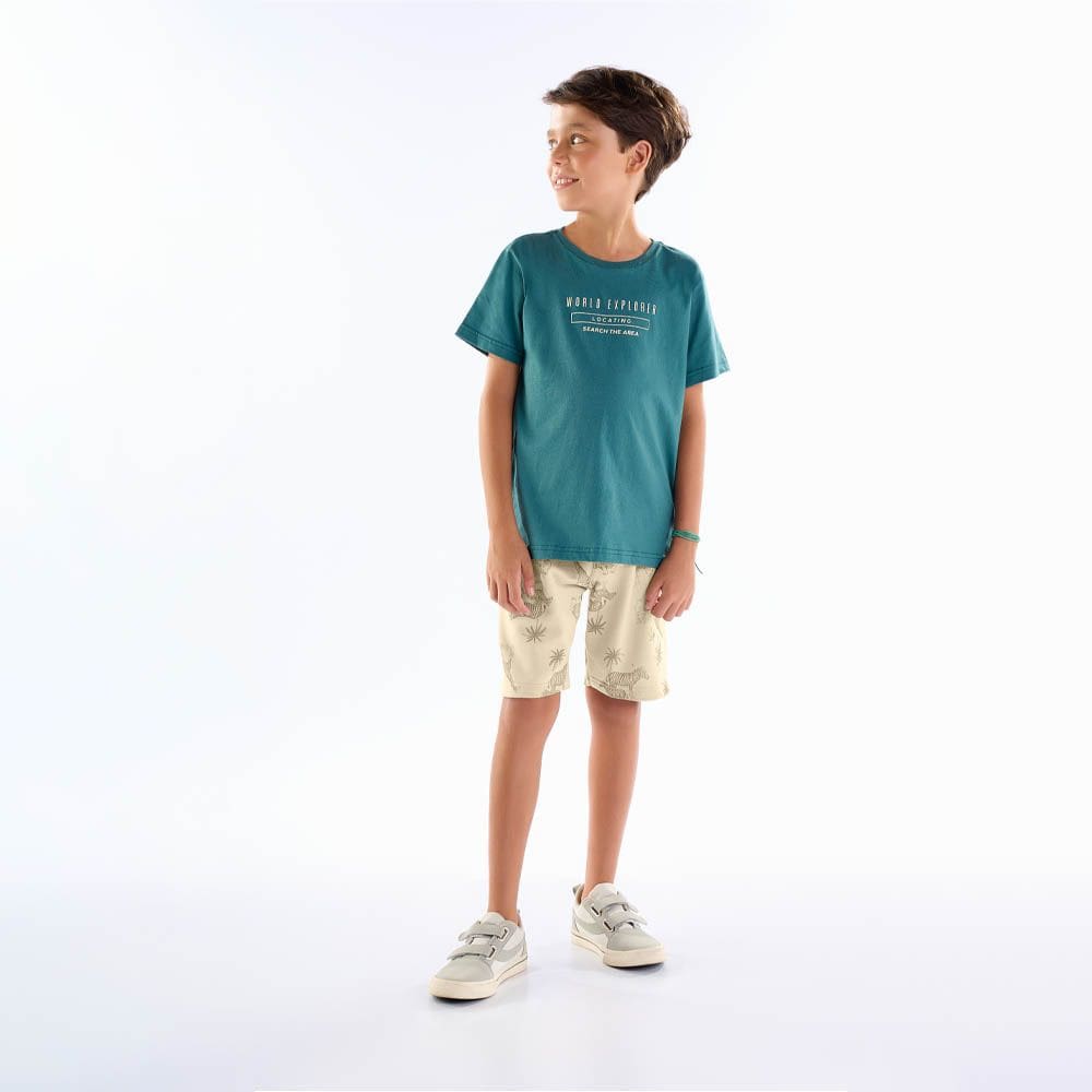 Conjunto Infantil Menino - Floresta - 50778-348