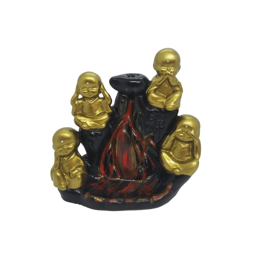 Incensário Cascata 4 Monges