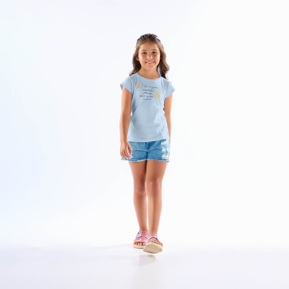 Blusa Infantil Menina - Hortensia - 50702-904