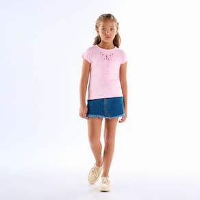 Blusa Infantil Menina - Chiclete Lumi - 50705-1259