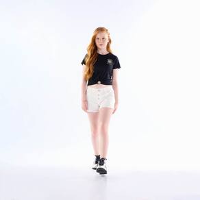 Blusa Juvenil Menina  - Preto - 50809-51