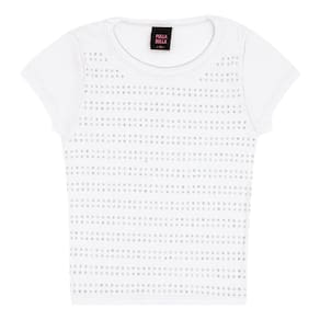 Blusa Juvenil Menina  - Branco - 50806-3
