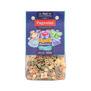 Macarrão Bambini Princesas Tricolore Paganini 300G