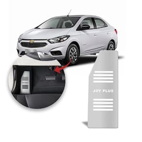 Descanso De Pé Chevrolet Joy Plus 20 A 21 Aço Escovado Prata