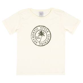 Camiseta Infantil Menino - Off White - 50757-1271
