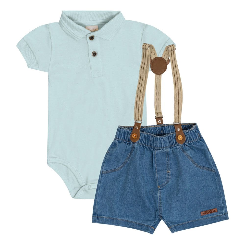 Conjunto Bebê Menino - Céu - 50572-69