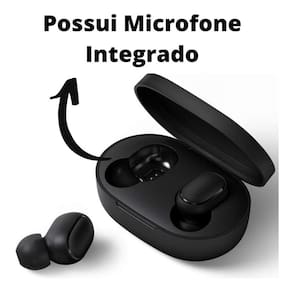 Fones Bluetooth Preto Caixinha Para Samsung A20 / A30