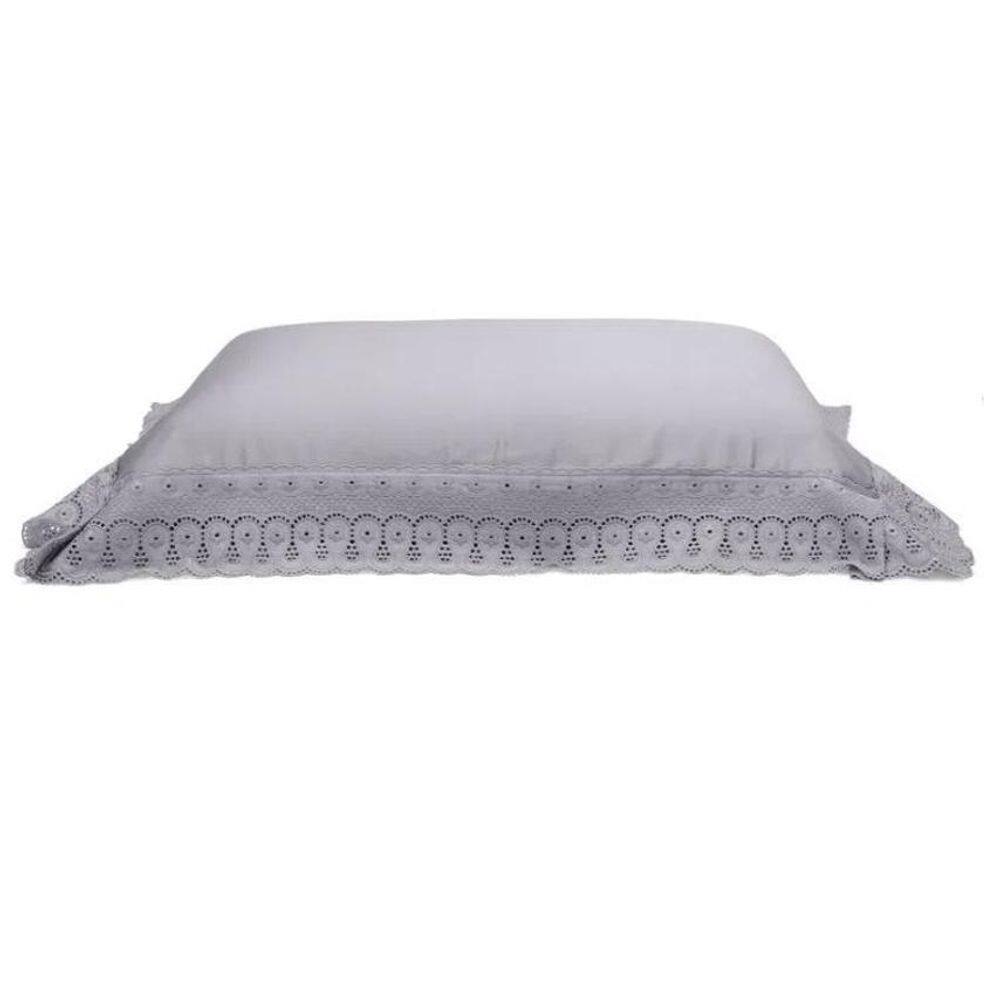 Fronha Avulsa Cristal Com Renda 300 Fios 50 X 90 Buettner