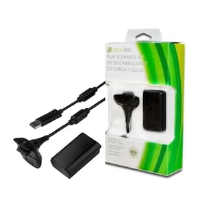 Bateria Recarregável Controle Xbox 360 68000Mah Autonomia 25