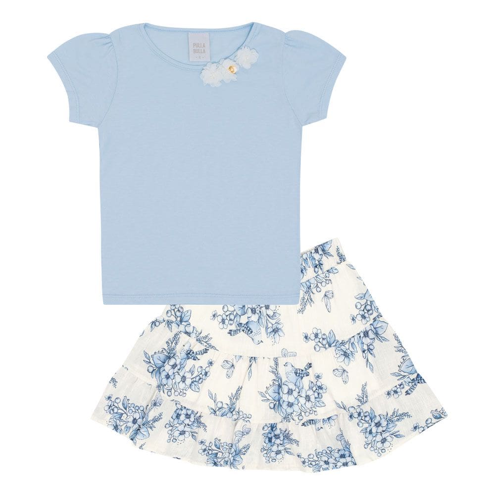 Conjunto Infantil Menina - Hortensia - 50739-904