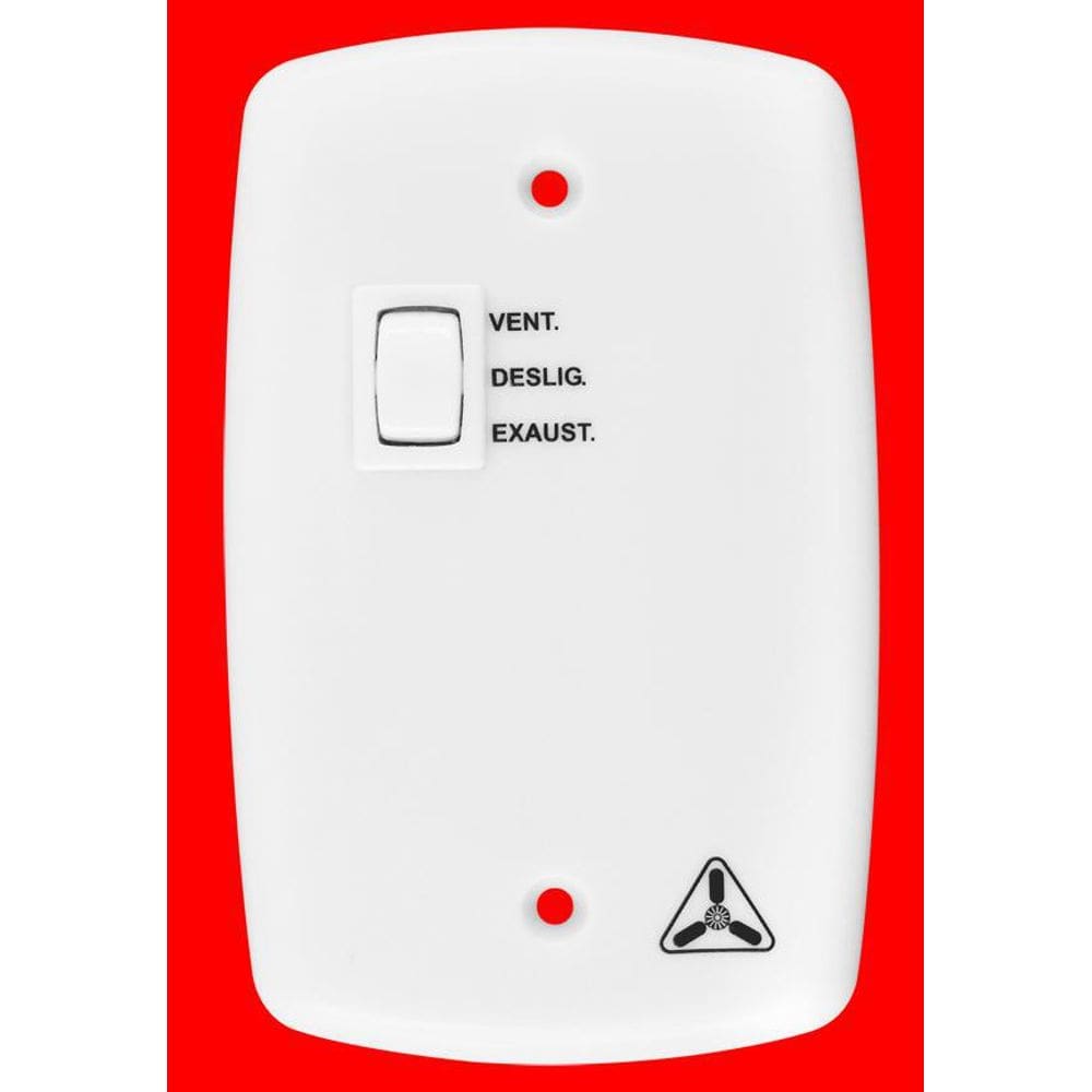 Ventilador De Teto Comercial Eco 3 Pás 127V Branco