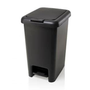Lixeira Click com Pedal 20 Litros Preto Ou