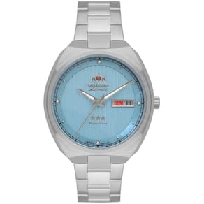 Relógio Automático Feminino Prateado F49Ss028L A1Sx