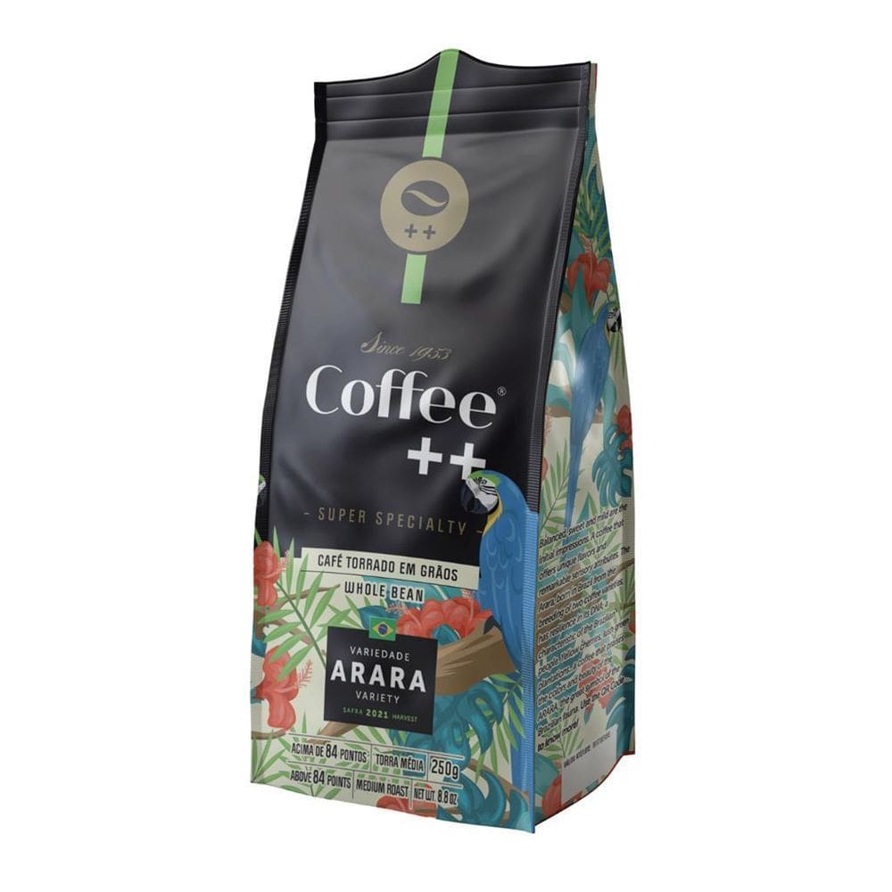 Café Em Grão Coffee Mais Torrado, Arara, 250G