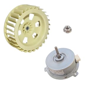 Motor + Hélice + Porca Lava E Seca Samsung Wd8854 Wd106