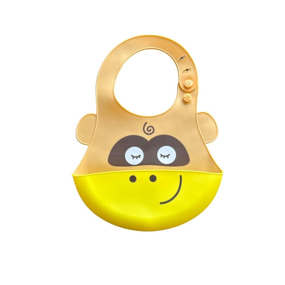 Babador Silicone Pega Migalhas Com Ajuste Infantil Bebê