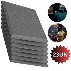 23Un Espuma Acústica Lisa Para Sala E Estúdio De Som