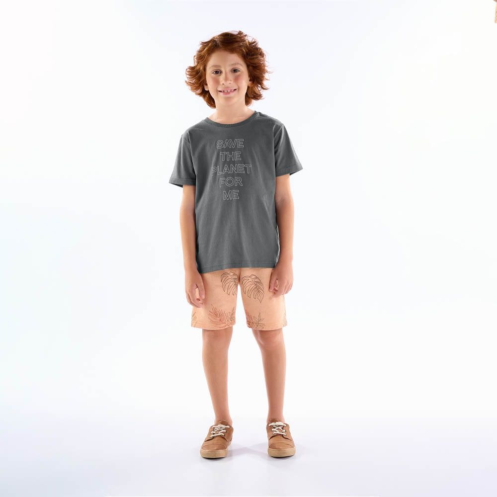 Conjunto Infantil Menino - Carbono - 50780-1280