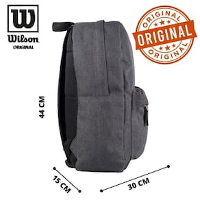 Mochila Esportiva Wilson 2 Divisórias 25L Preta