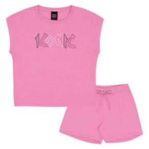 Conjunto Juvenil Menina  - Pink - 50825-301