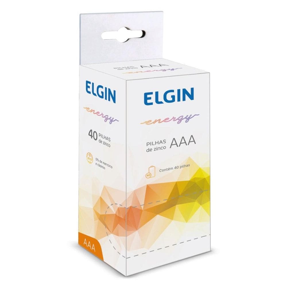 Pilha De Zinco Comum Aaa Tubo C/40 82342