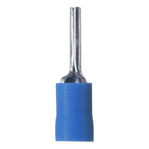 Terminal Pino Agulha Pre Isolado 1,5Mm A 2,5Mm Azul 200Un