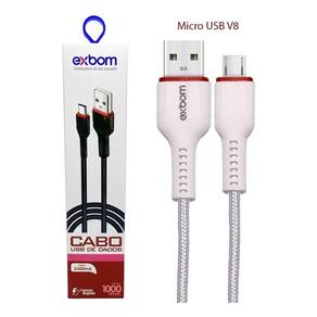 Cabo Rápido Carregador E Dados Turbo Reforçado - Micro Usb B