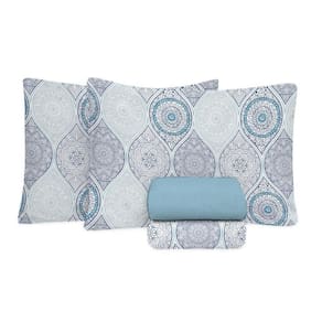 Jogo De Cama King Size 130 Fios Fiori - Gael 7430-1