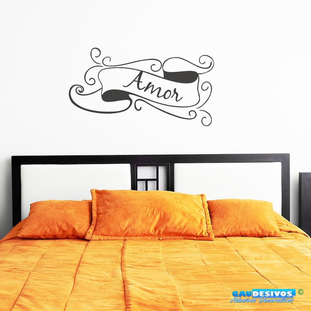 Adesivo Decorativo De Parede Palavra Amor