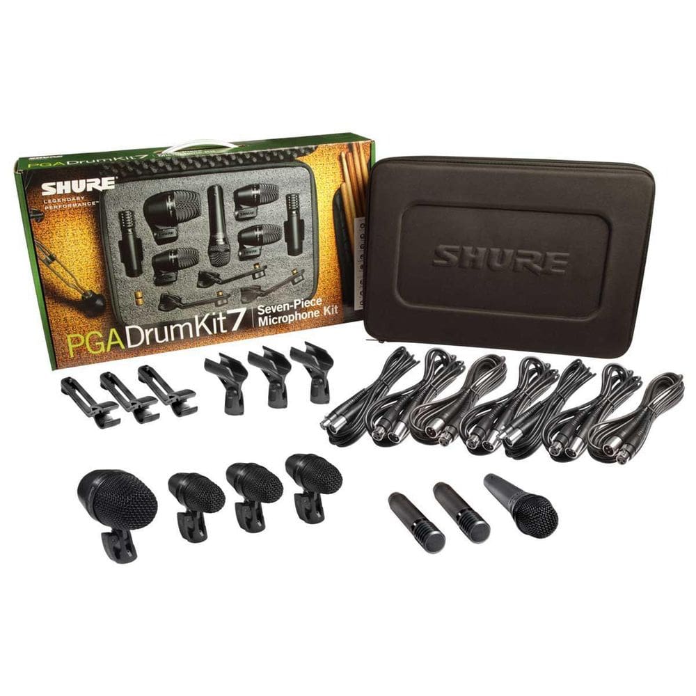 Kit De Microfones Shure Pga Drum Kit 7 Para Bateria