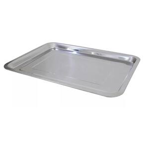Kit 6 Bandejas Retangulares Inox 40x30cm - Kehome