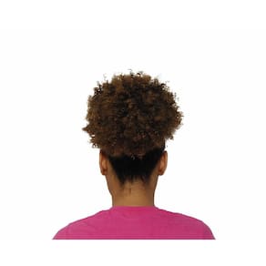 Coque Afro Puff Black Cor Castanho Acobreado 1Bt27 Fibra
