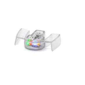 Kit 2 Dentaduras Com Led Boca Piscando Festa Rave Tiktok