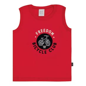 Regata Primeiros Passos Menino - Vermelho - 50651-65