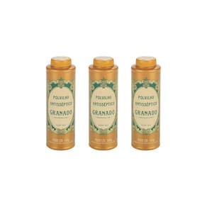 Talco Pes Granado 100G Tradicional-Kit C/3Un