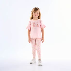 Conjunto Primeiros Passos Menina - Rose - 50629-11