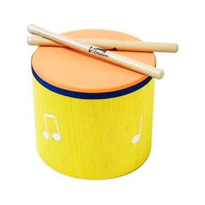 Surdinho Infantil Em Madeira 20x16cm P5262 Jog Vibratom Bumb