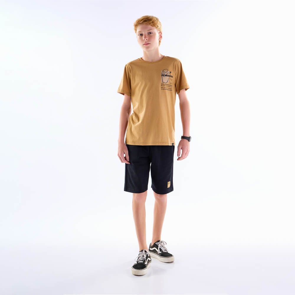 Conjunto Juvenil Menino - Caramelo - 50873-922