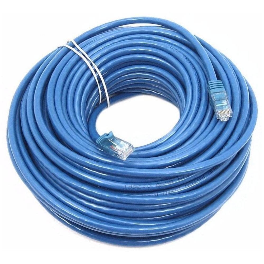 Cabo De Rede Cat5E De 30 Metros Rj45 Lan Ethernet Injetado
