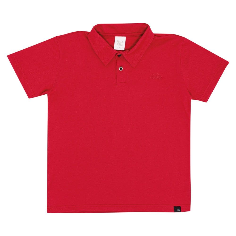 Polo Infantil Menino - Vermelho - 50762-65