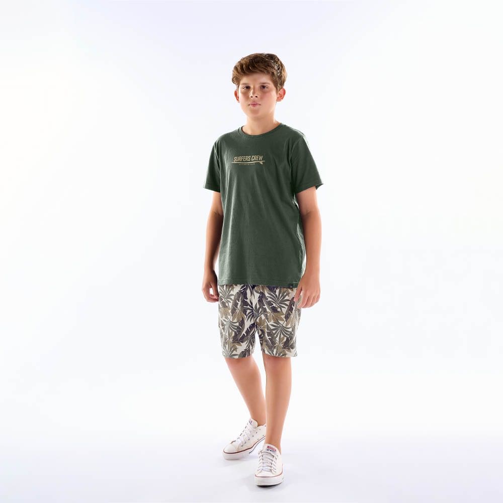 Conjunto Juvenil Menino - Militar - 50872-356